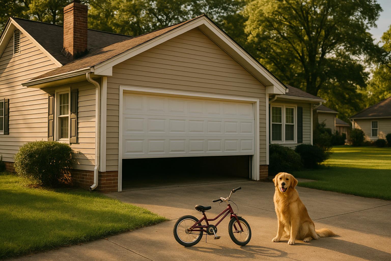How to Keep Your Garage Door Safe Around Kids and Pets